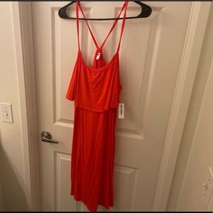 Old navy orange dress